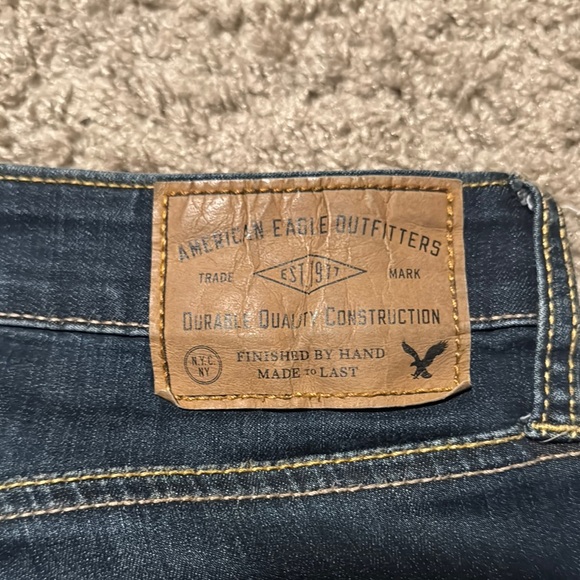American Eagle Outfitters Dark Wash Skinny Jeans - Picture 2 of 5